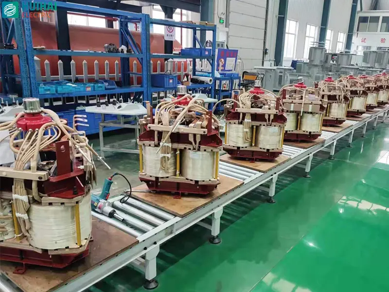 General Assembly Area of Transformer Semi-finished Products