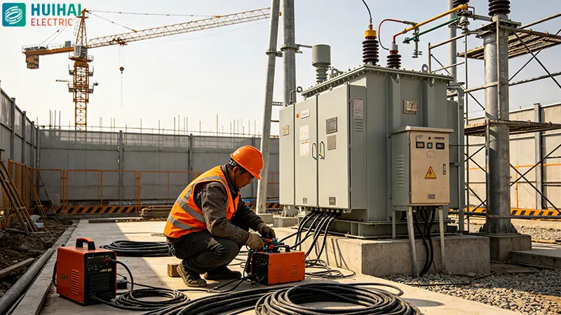 Power Equipment Installation Site