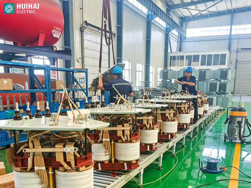 On-Load Tap-Changing Transformer Main Components Are in Production