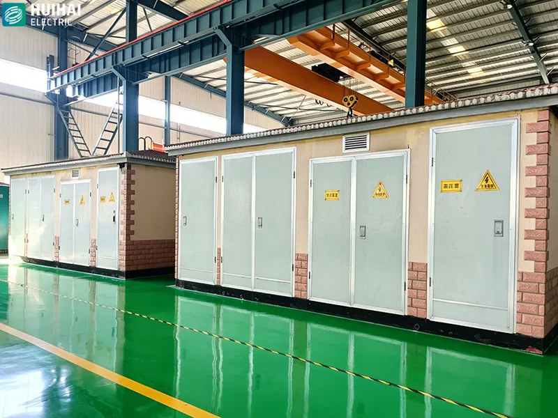 Intelligent prefabricated substation