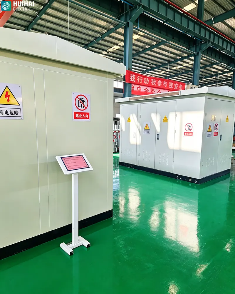 Prefabricated Substation Sample Display