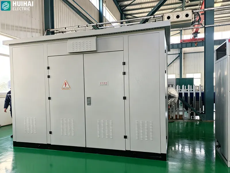 Electric intelligent prefabricated substation