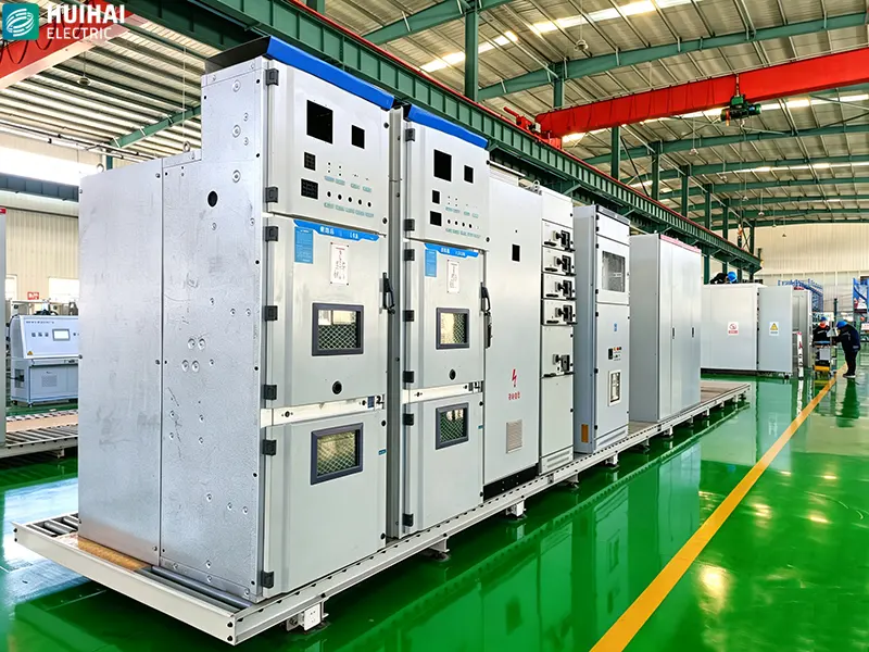 Metal-enclosed high-voltage switchgear