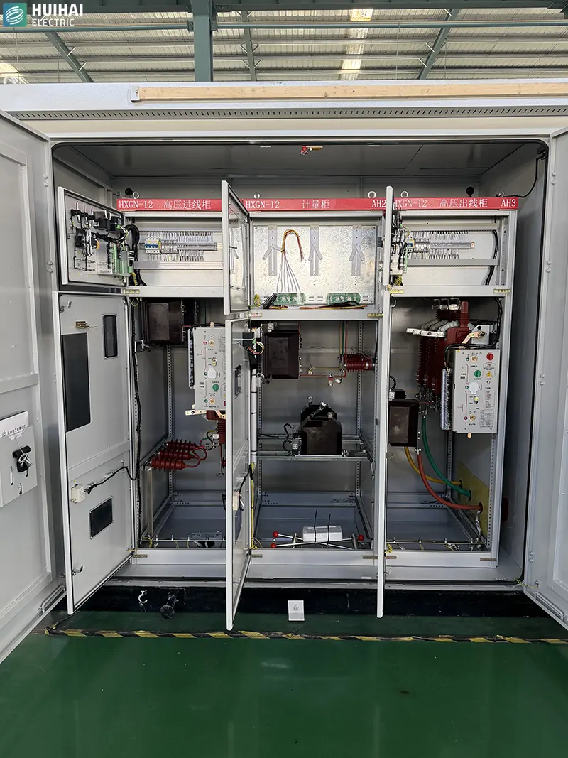 Internal Structure of XGN17 High Voltage Switchgear