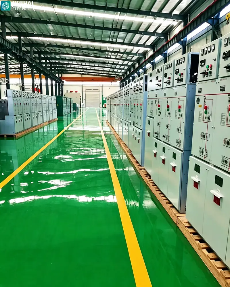 Ring main unit production workshop