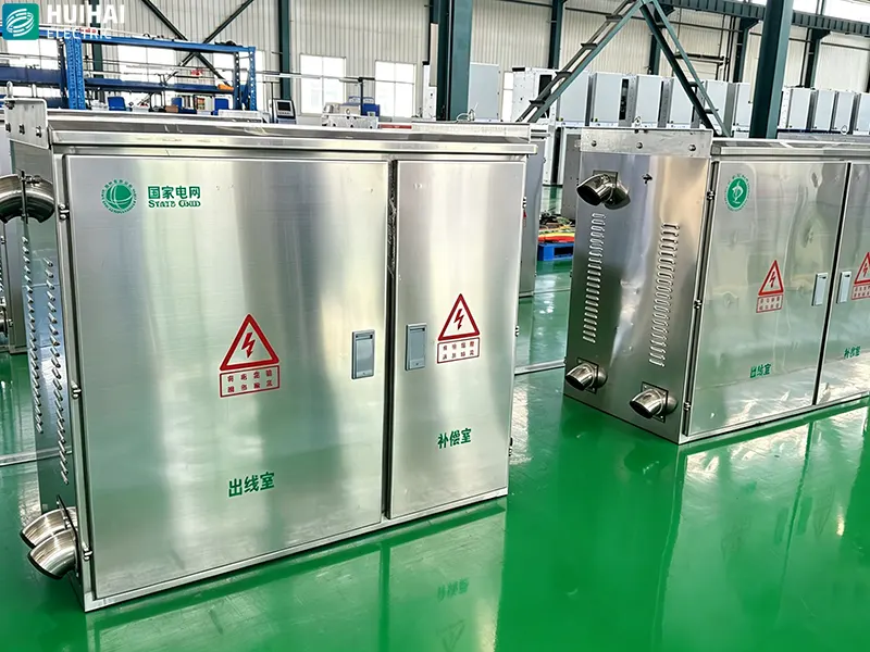 Integrated distribution box