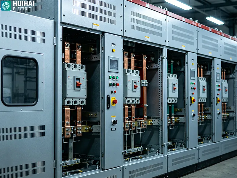 Internal Structure of High-Voltage Switchgear