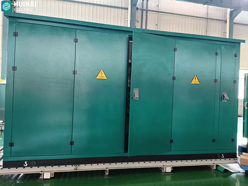 Low-Voltage Step-Up Prefabricated Substation