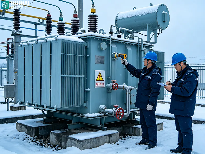 Oil-Immersed Transformer Oil Temperature and Level Control