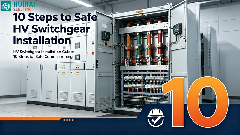 10 steps for safe high voltage switchgear installation and commissioning guide