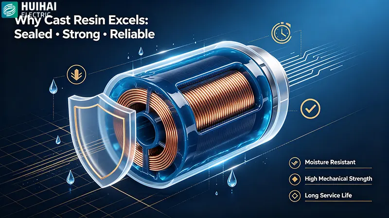 Cast resin dry-type transformer sealed encapsulation – moisture resistance and mechanical strength Cast resin dry-type transformer sealed encapsulation – moisture resistance and mechanical strength
