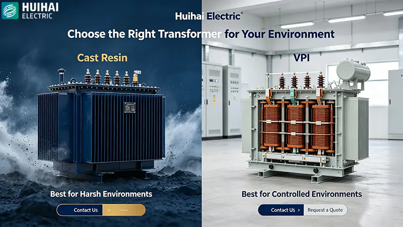 Huihai Electric cast resin and VPI dry-type transformers for all environments Huihai Electric cast resin and VPI dry-type transformers for all environments