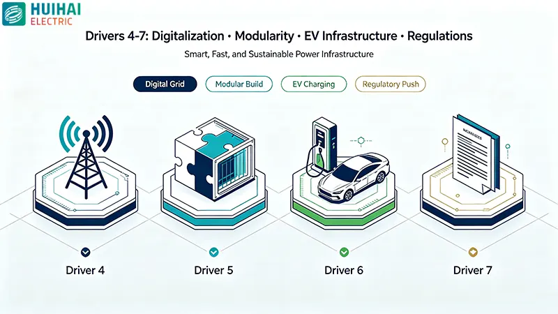 4 packaged substation market growth drivers – digitalization, modularity, EV charging infrastructure, and regulatory pressures