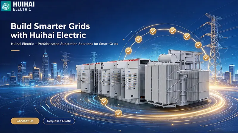 Huihai Electric prefabricated substation solutions for smart grids – reliable, compact, and smart-ready for modern power distribution Huihai Electric prefabricated substation solutions for smart grids – reliable, compact, and smart-ready for modern power distribution