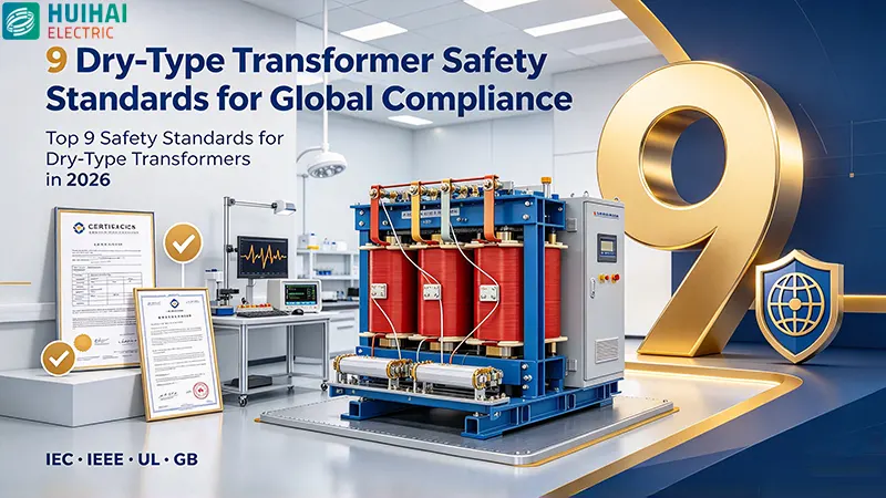 Top 9 dry-type transformer safety standards for global power project compliance in 2026 – IEC, IEEE, UL, and GB requirements