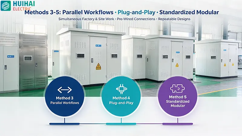Methods 3-5: Parallel Workflows · Plug-and-Play · Standardized Modular Methods 3-5: Parallel Workflows · Plug-and-Play · Standardized Modular