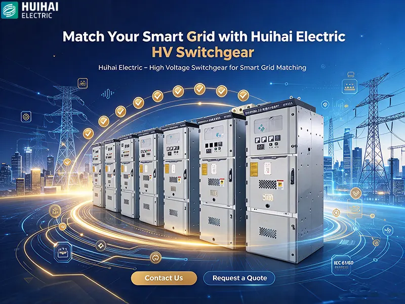 Match Your Smart Grid with Huihai Electric HV Switchgear Match Your Smart Grid with Huihai Electric HV Switchgear