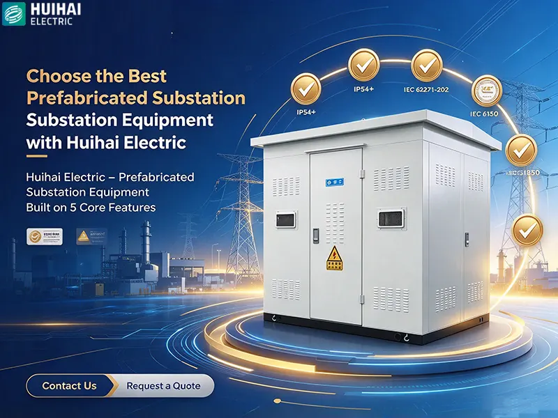 Huihai Electric – Prefabricated Substation Equipment Built on 5 Core Features Huihai Electric – Prefabricated Substation Equipment Built on 5 Core Features