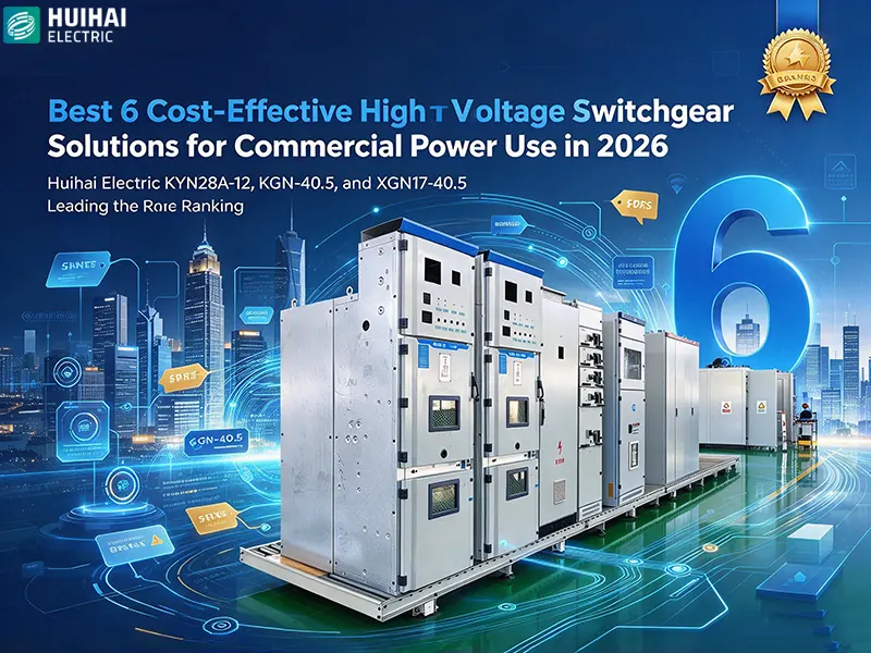 Best 6 cost-effective high voltage switchgear solutions for commercial power use in 2026 – Huihai Electric KYN28A-12, KGN-40.5, and XGN17-40.5 leading the ranking Best 6 cost-effective high voltage switchgear solutions for commercial power use in 2026 – Huihai Electric KYN28A-12, KGN-40.5, and XGN17-40.5 leading the ranking